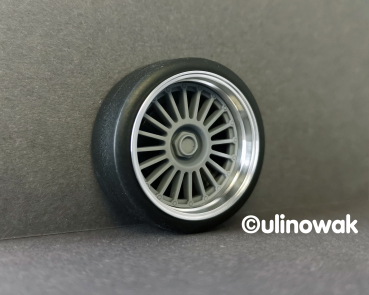 99086-16S Alufelge 1:18 Alpina Wettbewerb-Design schmal 16 Zoll